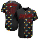 Pride Baseball Authentic 3D Love Jersey Love Rainbow Month LGBT Ist Individuell Für Pride Baseball Authentic 3D Love Jersey Love Rainbow Month LGBT Ist Individuell Für