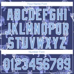 Lila Blau-Weiß 3D Design Jersey Tiger Custom Authentic Dark Light Muster Baseball Lila Blau-Weiß 3D Design Jersey Tiger Custom Authentic Dark Light Muster Baseball