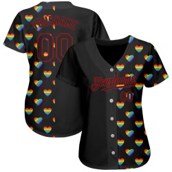 Pride Baseball Authentic 3D Love Jersey Love Rainbow Month LGBT Ist Individuell Für Pride Baseball Authentic 3D Love Jersey Love Rainbow Month LGBT Ist Individuell Für