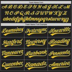 Baseball Royal Royal-Gelb Schwarz Jersey Custom Authentic Nadelstreifen Baseball Royal Royal-Gelb Schwarz Jersey Custom Authentic Nadelstreifen