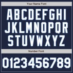 Ärmel Baseball Raglan Custom Weiß-Licht Authentisches Marineblaues Trikot Ärmel Baseball Raglan Custom Weiß-Licht Authentisches Marineblaues Trikot