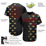 Pride Baseball Authentic 3D Love Jersey Love Rainbow Month LGBT Ist Individuell Für Pride Baseball Authentic 3D Love Jersey Love Rainbow Month LGBT Ist Individuell Für